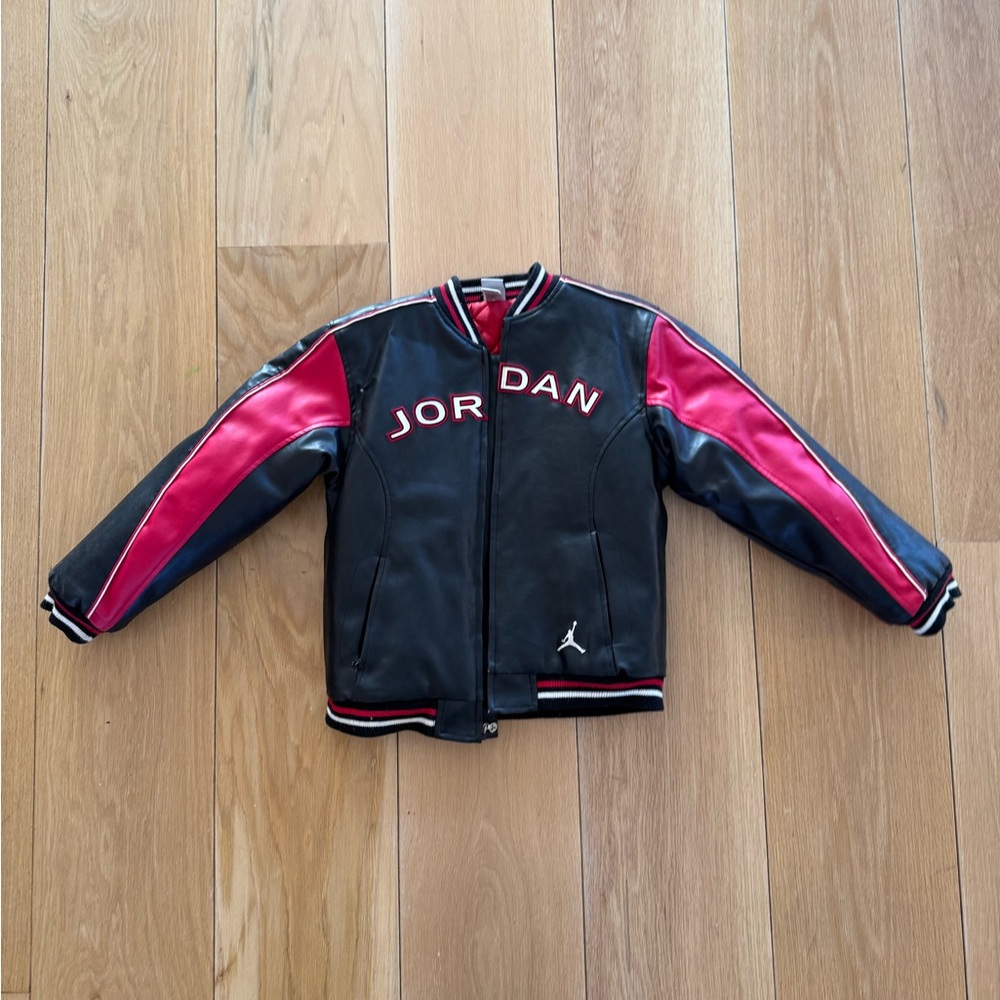 Jordan Kids Jacket in Black and Red